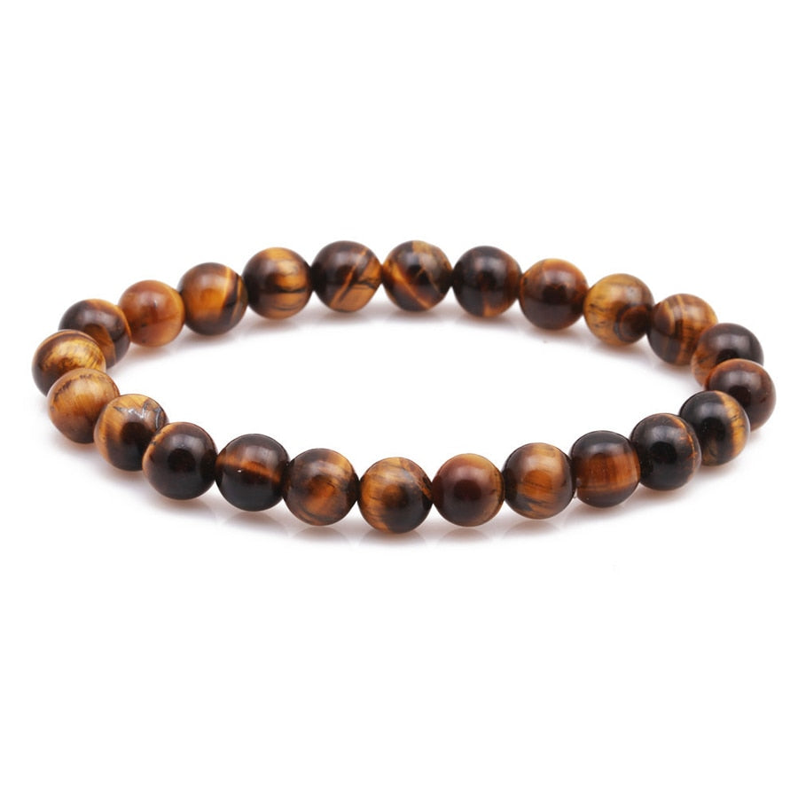 Natural Stone Tiger Eye Bracelet