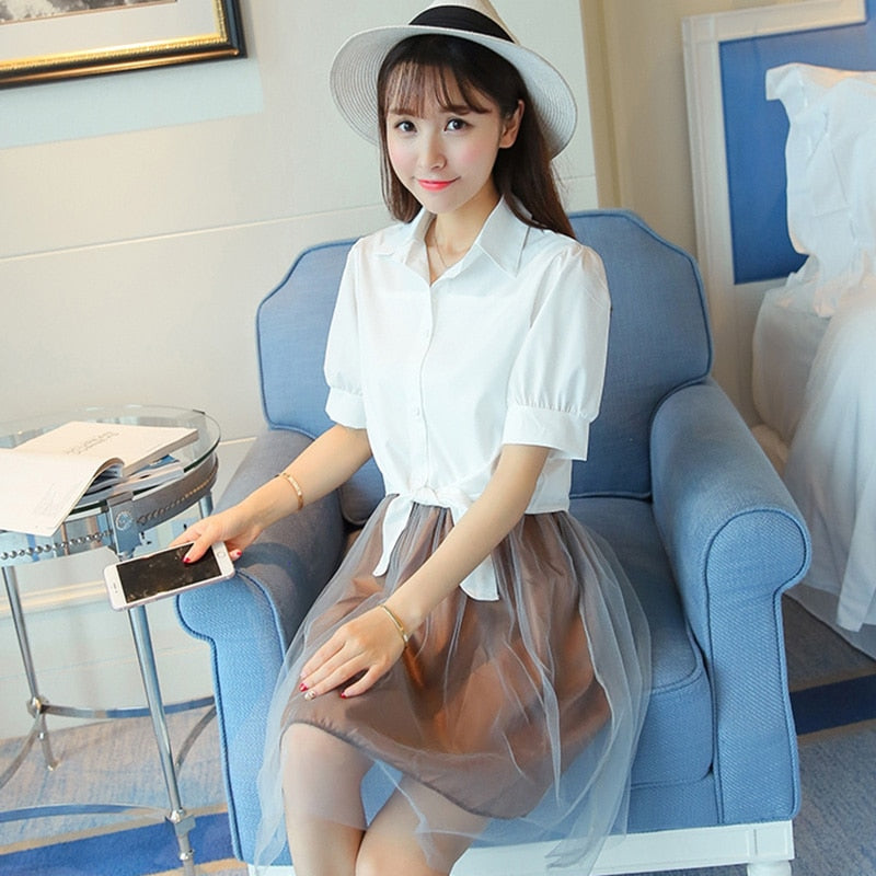 Wrap Front Blouse