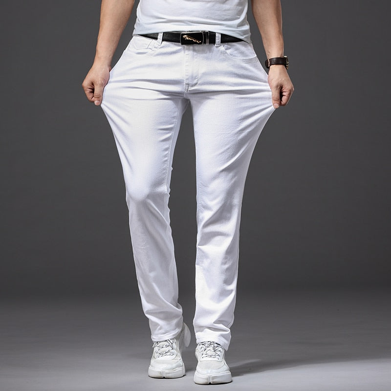 Fashionable White Jeans