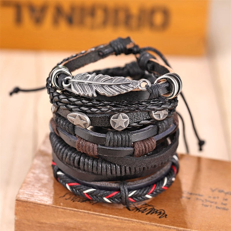 IFMIA Vintage Leather Bracelet