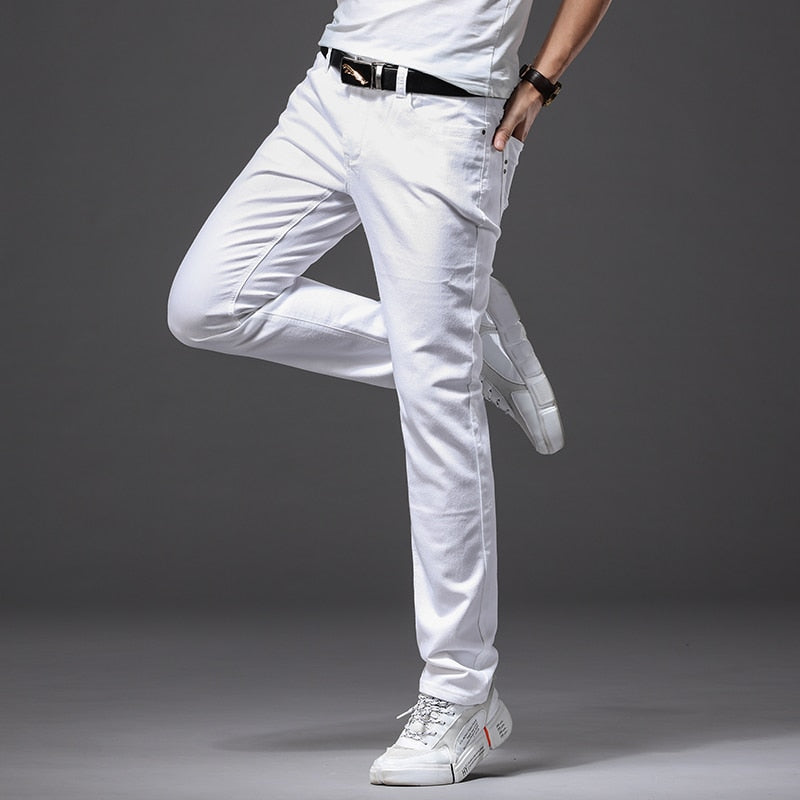 Fashionable White Jeans