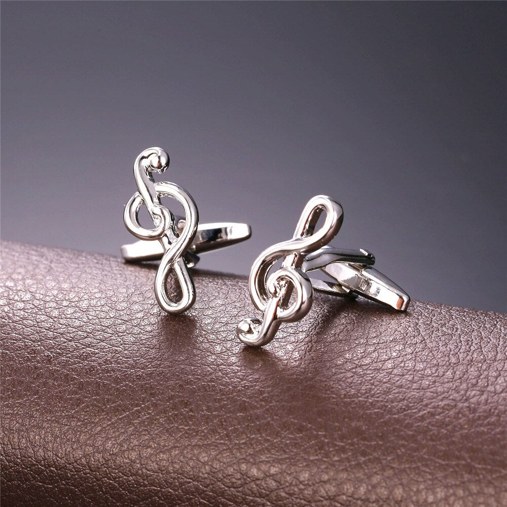 Music Note Cufflinks