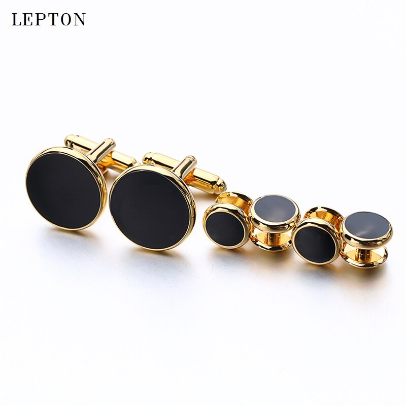 Black Enamel Cufflinks
