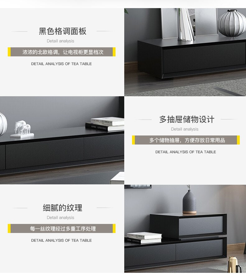 MUEBLE TV Stand & Coffee Table Set