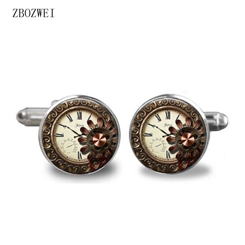 Flower Gear Cufflinks