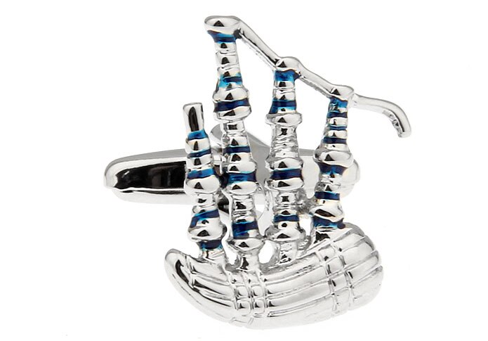 Scottish Bagpipes Cufflinks