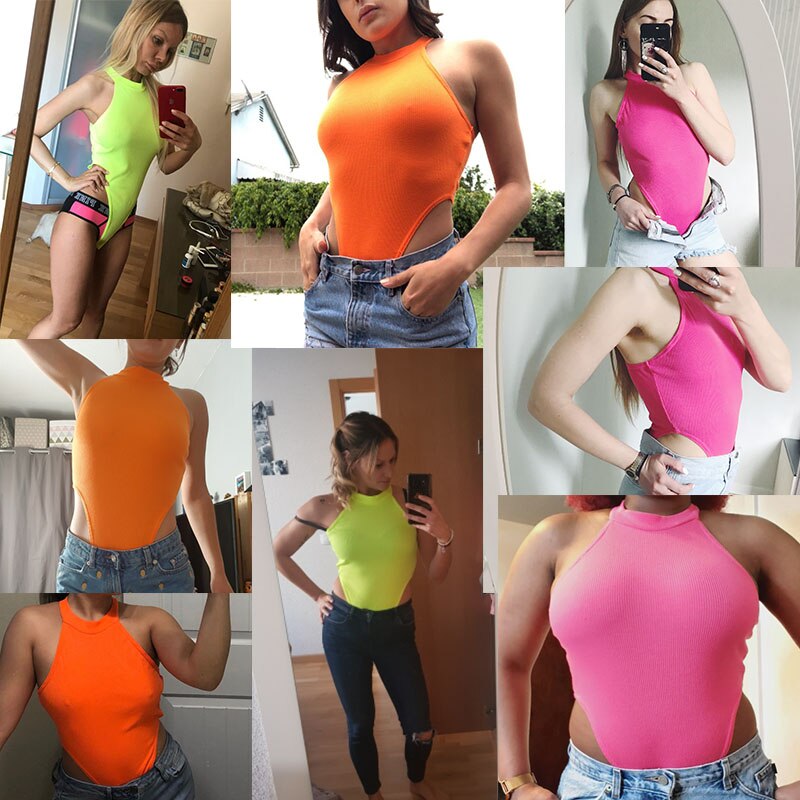 Sexy Neon Jumpsuit