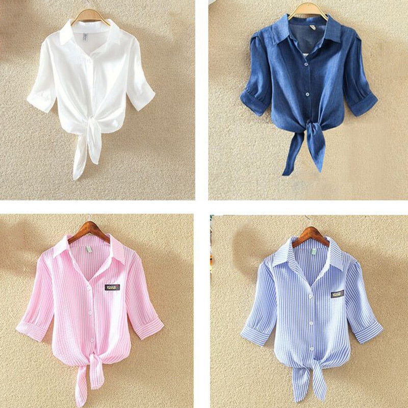 Wrap Front Blouse
