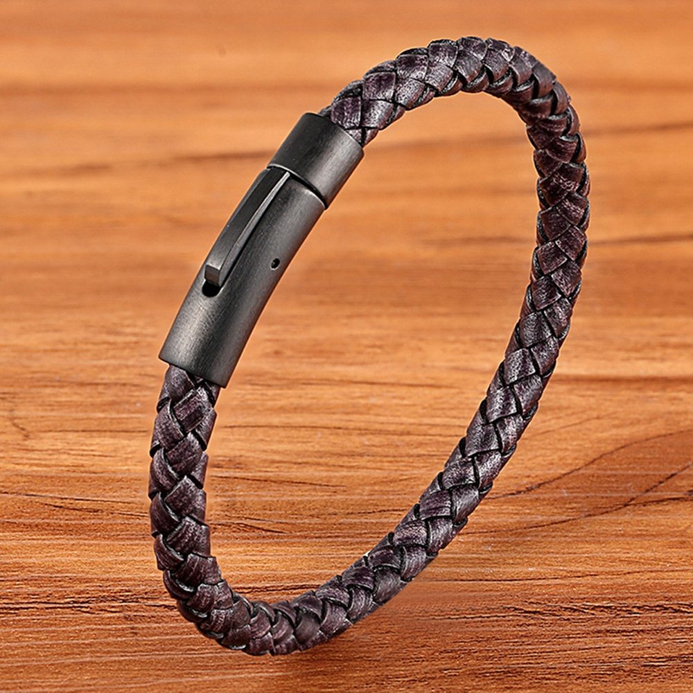Simple Leather Bracelet
