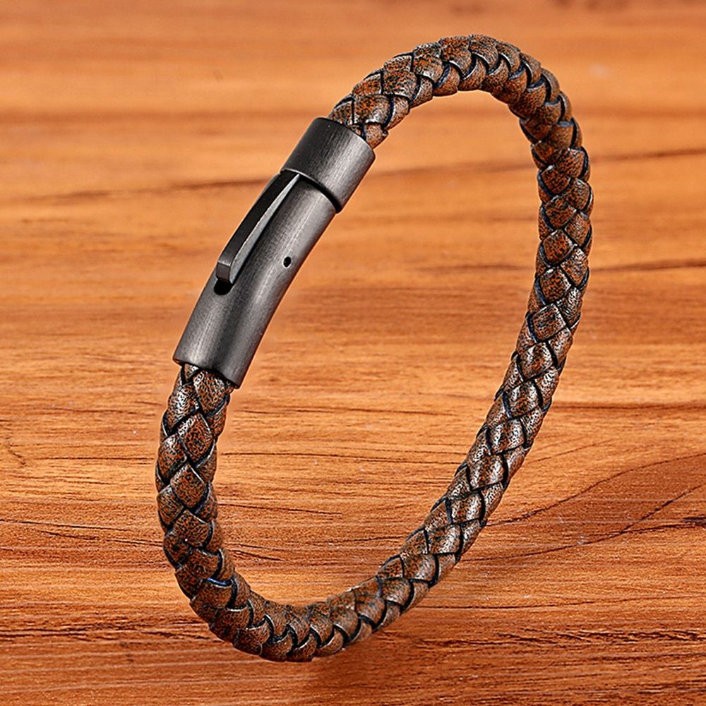 Simple Leather Bracelet