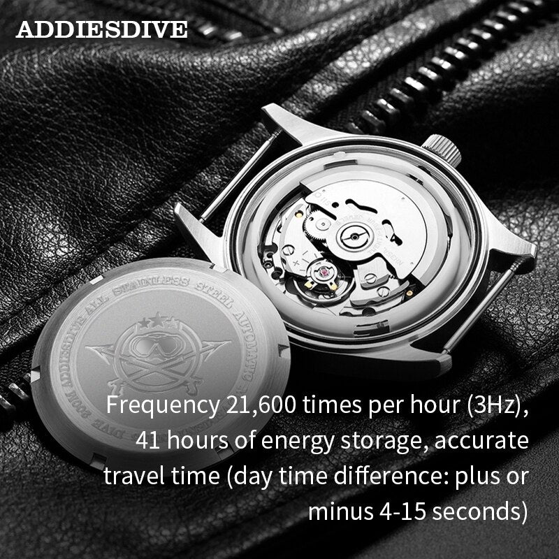 ADDIESDIVE Automatic NH35 Pilot Watch