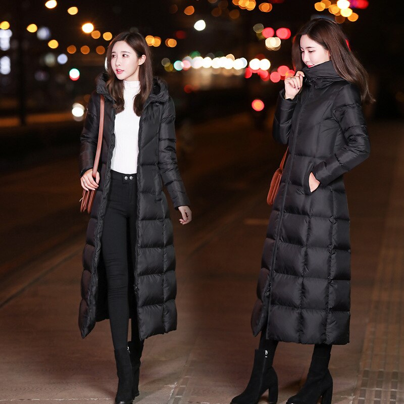 Slim Over-Knee Parka