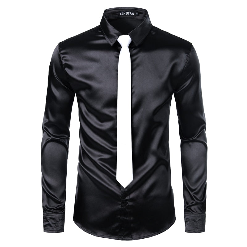 RS Silver Silk Shirt