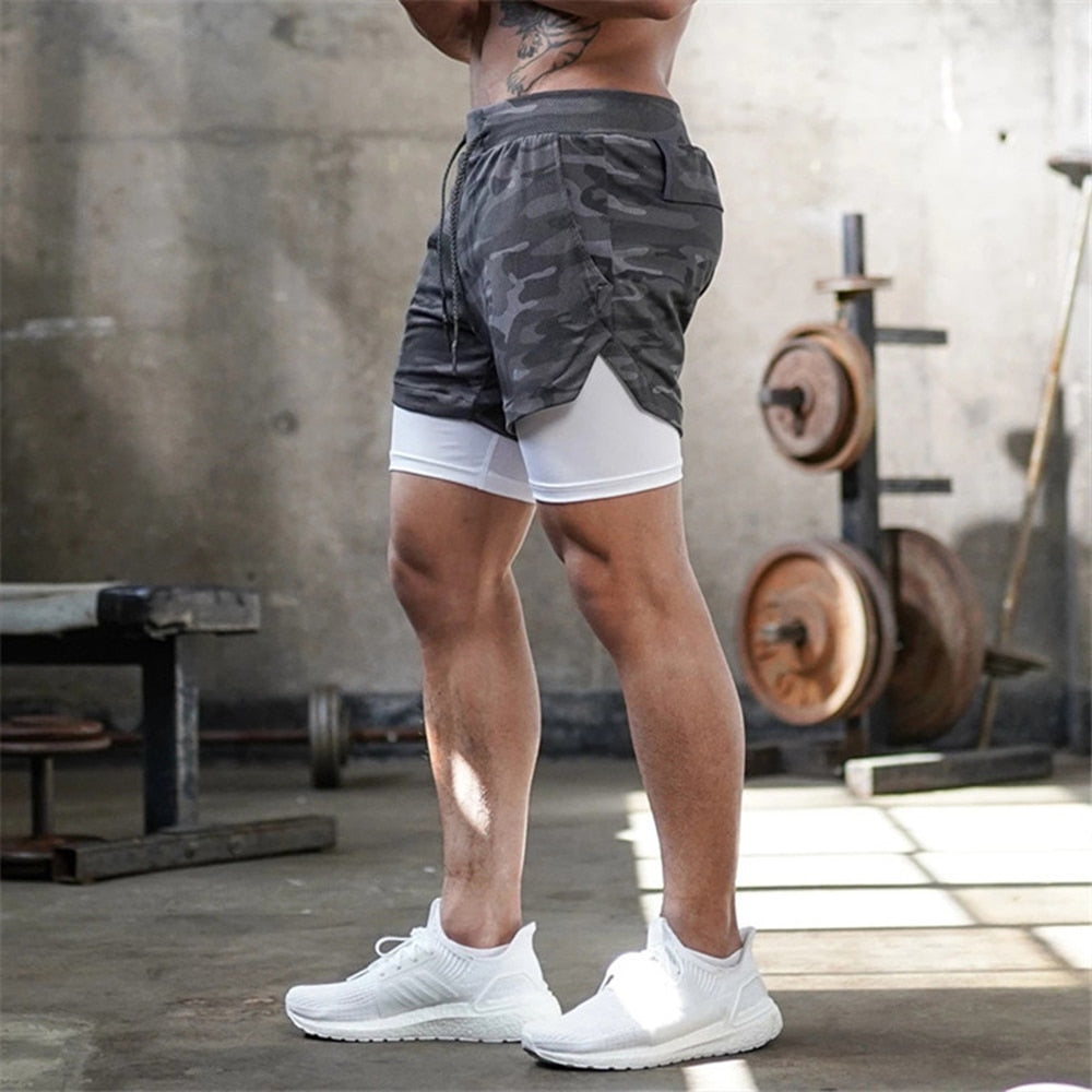 Double Deck Quick Dry Running Shorts