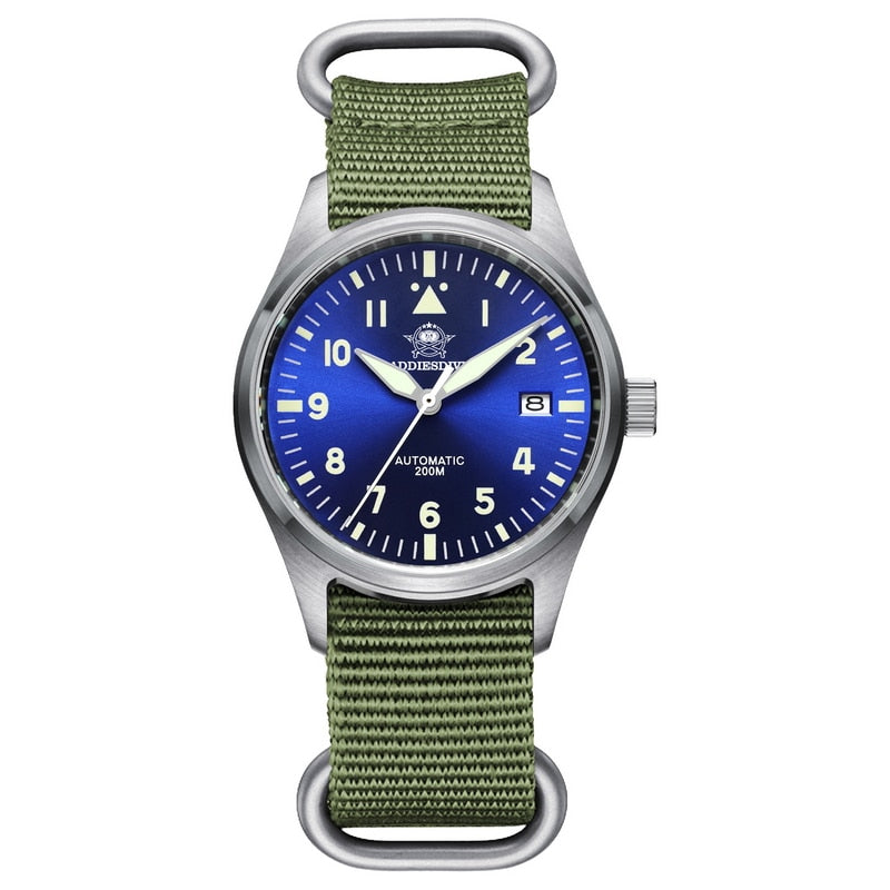 ADDIESDIVE Automatic NH35 Pilot Watch