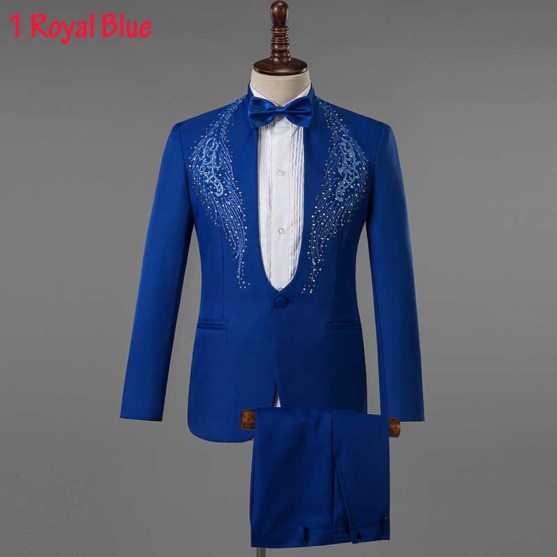 Crystal Embroidered Suit