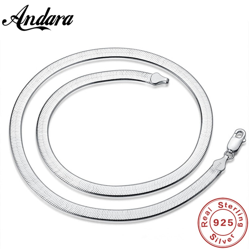 925 Sterling Silver 4MM Snake Chain