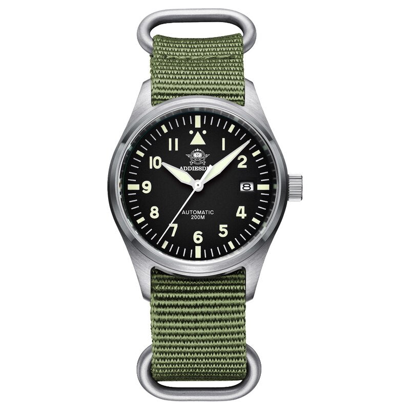 ADDIESDIVE Automatic NH35 Pilot Watch
