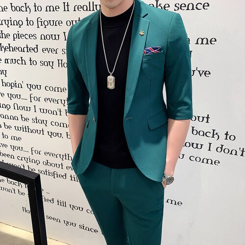 Half Sleeve Spring Suit