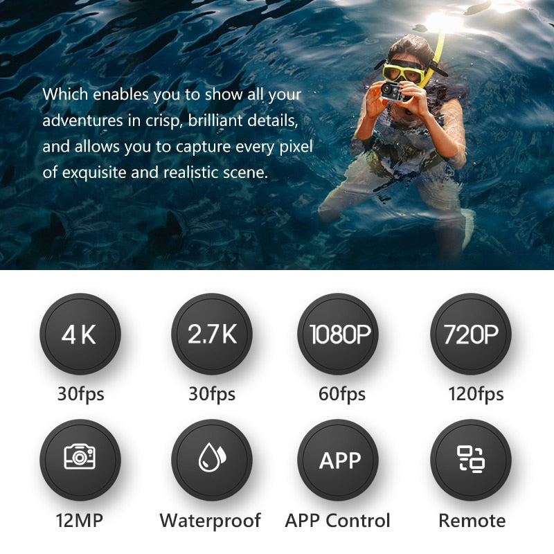 AXNEN H9R H9 Action Camera