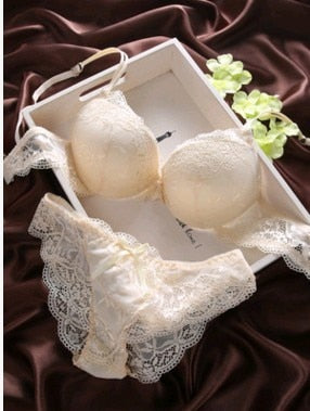 European Lace Bra Set