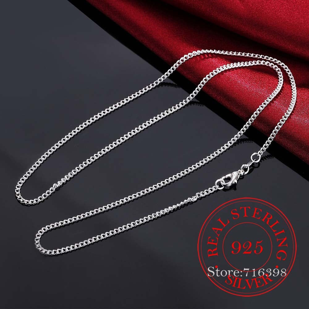 16-30inch 2mm Chain Necklace