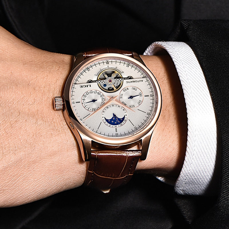 LIGE Brand Classic Watch