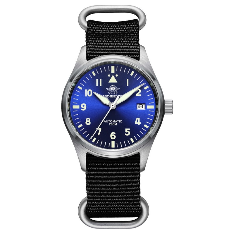 ADDIESDIVE Automatic NH35 Pilot Watch