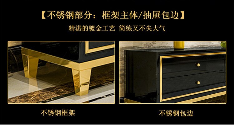 MUEBLE Natural Glass TV Cabinet