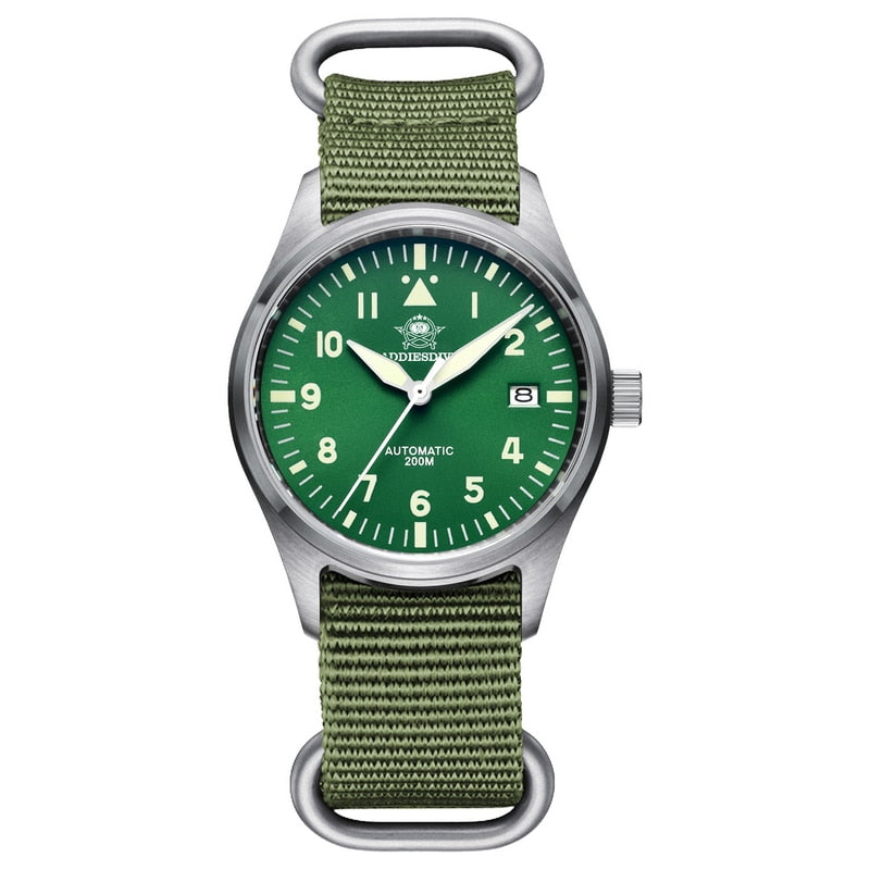 ADDIESDIVE Automatic NH35 Pilot Watch