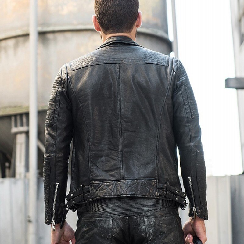 Luxury Slim Genuine Leather Jacket
