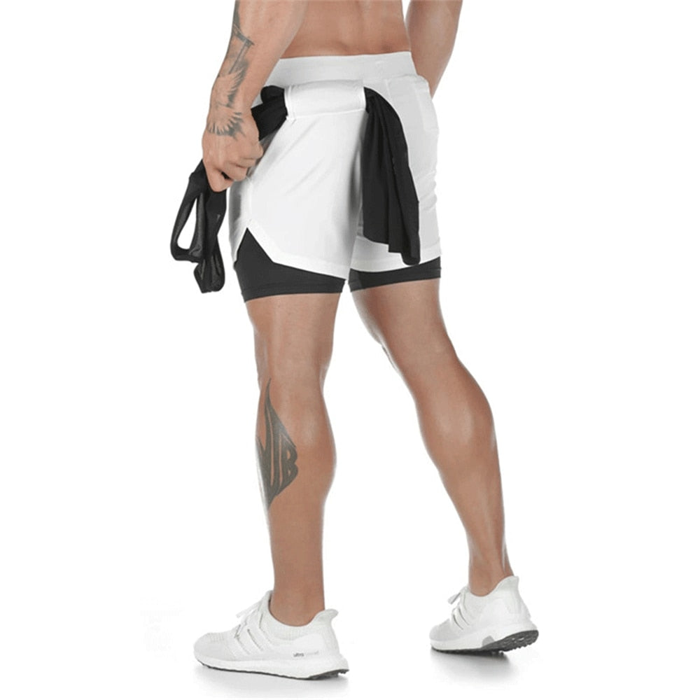 Double Deck Quick Dry Running Shorts