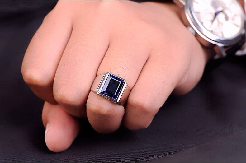 Sapphire 925 Sterling Ring