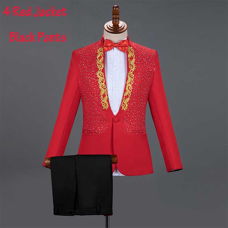 Crystal Embroidered Suit