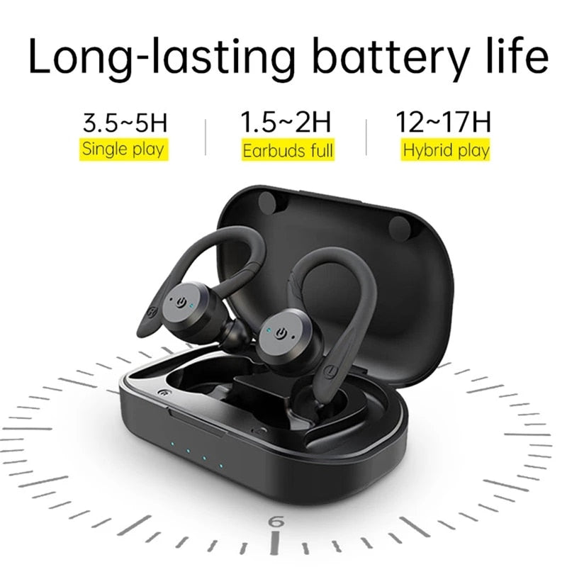 20hr Waterproof Bluetooth Earphones