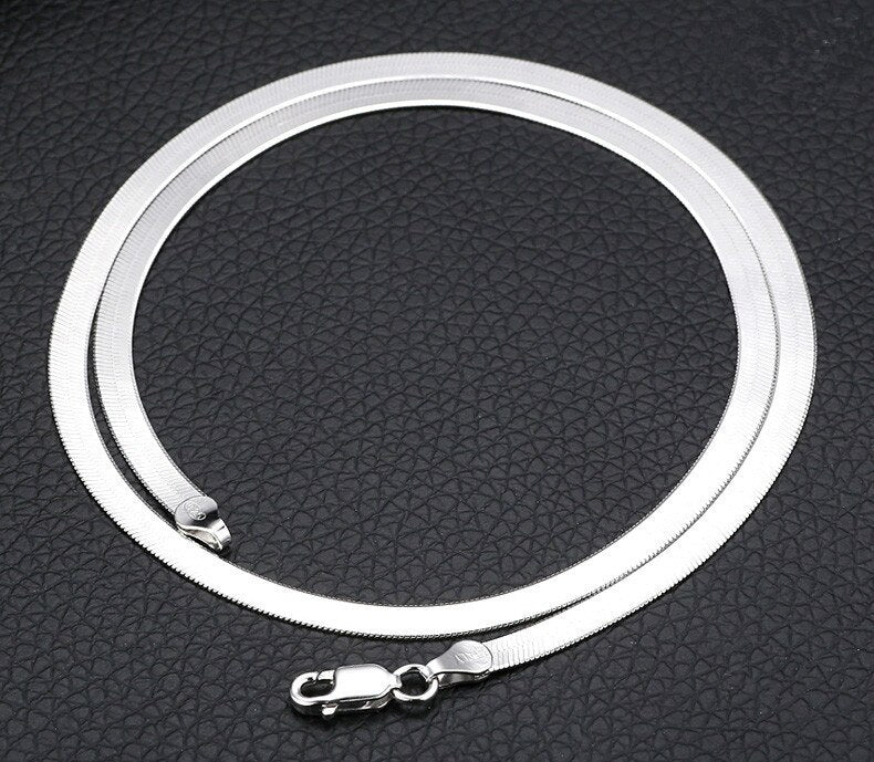 925 Sterling Silver 4MM Snake Chain