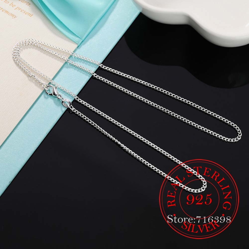 16-30inch 2mm Chain Necklace