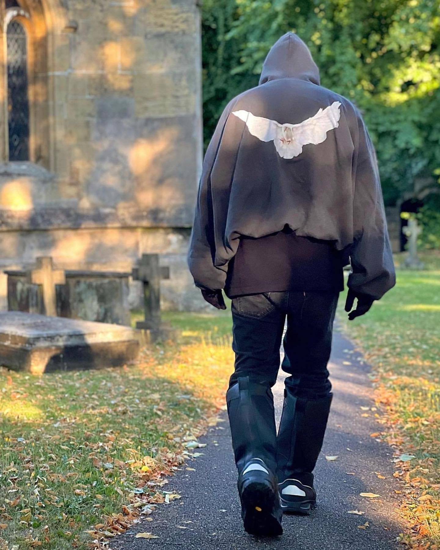 RS Kanye West Dove Hoodie