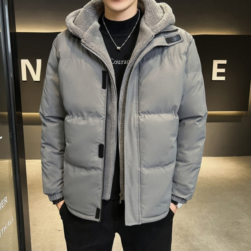 Thickened Hooded Jacket