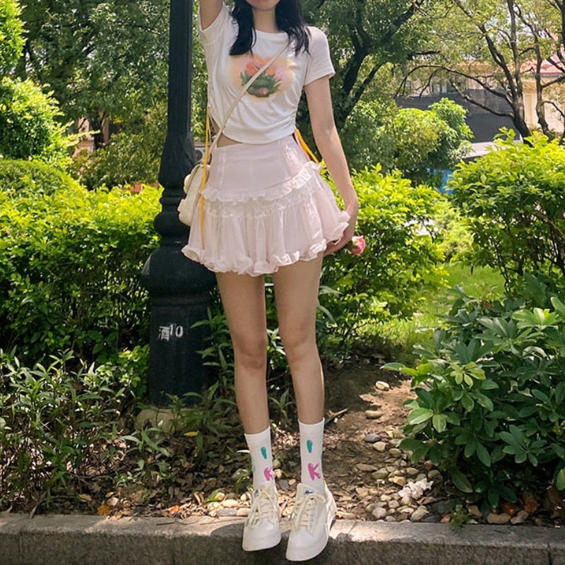 Kawaii Ruffle Skirt