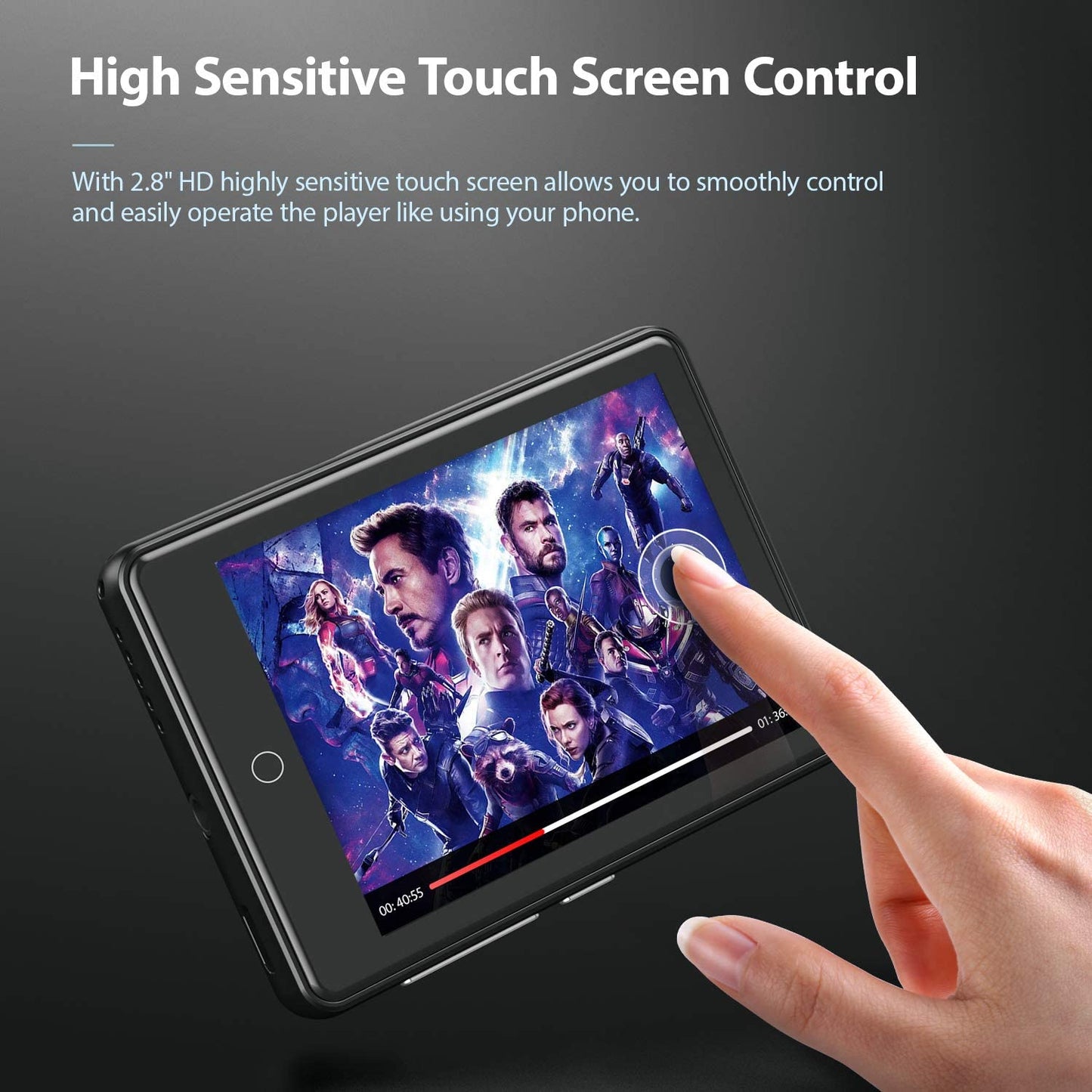 RUIZU M7 BT 5.0 MP3 Player