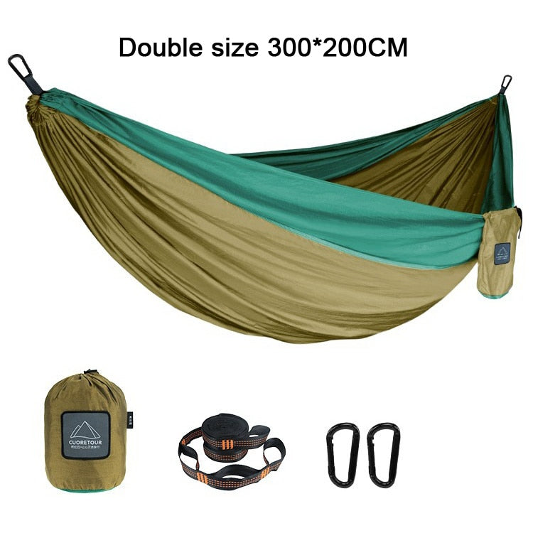 Portable Nylon Parachute Hammock