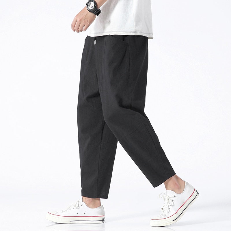 Loose Cotton Summer Pants