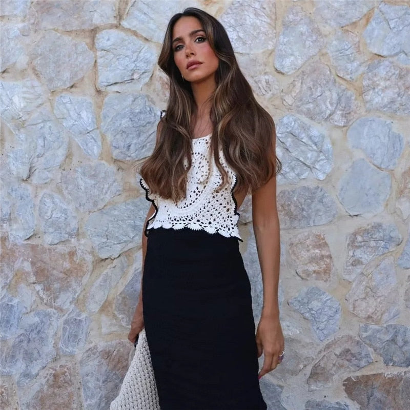 TRAF Knitted Dress