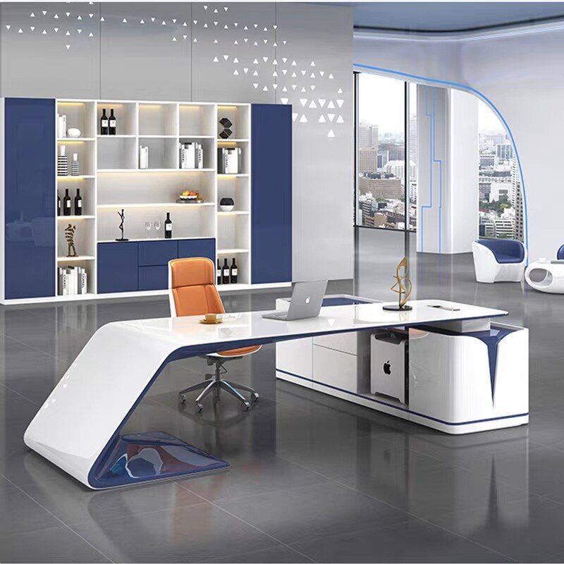 Modern White Luxury Desk