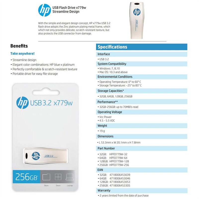 HP USB Flash Drive 3.2
