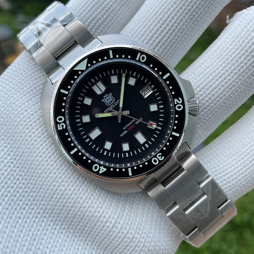 STEELDIVE 44mm Stainless Steel Watch