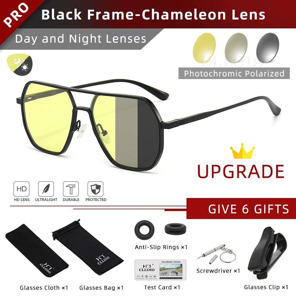 CLLOIO Aluminum Sunglasses