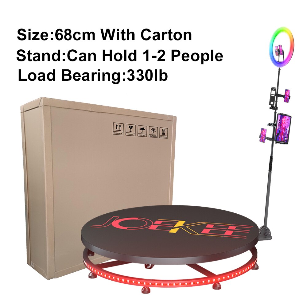360 Auto-Rotating Photo Booth
