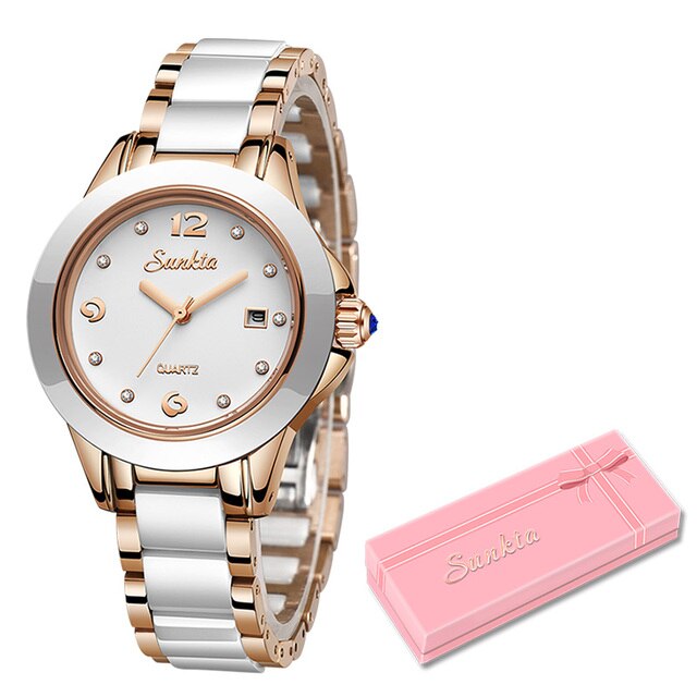LIGE Rose Gold Watch
